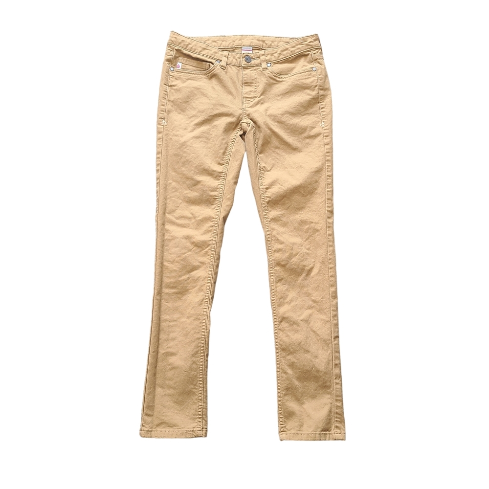 Stio Rivet Canvas Utility Pants Tan Straight Leg Hiking Outdoor Active Size 4